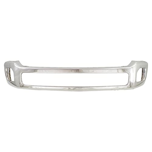 BUMPERS THAT DELIVER - Chrome, Steel Front Bumper Face Bar Compatible with 2011-2016 Ford F-450 F-550 Super Duty 11-16, FO1002418