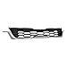 KARPAL Front Bumper Grille Grill Compatible with 2021-2023 Kia Seltos, Replacement for 86350Q5000