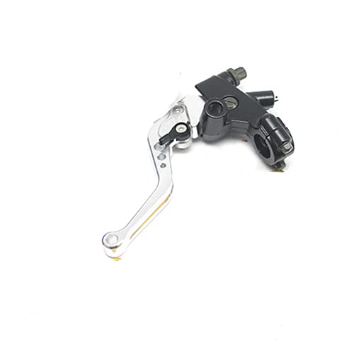 Maitre cylindre moto 22mm kit réservoir fluide argenté fiable