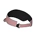 Bluk Custom Visor Hat for Men Women Customized Sun Visor Caps Design Your Own Logo Personalized Tennis Softball Visors for Gifts Dark Pink Visors