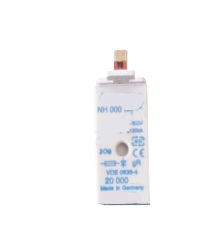 Fusible NH000 32A à 125A 500V type 2000704 pour protection de tableau