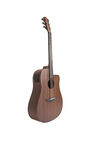 VIOLÃO GRAND AUDITORIUM CUTAWAY EQ AÇO T/SAPELE B/S SAPELE DALLAS GRAN RESERVA NTOP TAGIMA