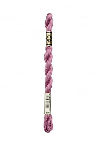 Hilo de Algodón DMC Perlé Talla 5 Color 316 miniatura 1