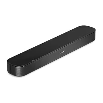 Bose TV Speaker (2nd Gen) - Compact Soundbar with Bluetooth and HDMI-ARC Connectivity, Clear Dialogue, Dolby Atmos, Deep Bass, Included Remote Control for Easy Setup, Black