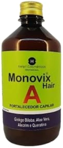 Monovix A Crescimento Capilar (1 Item) Shampoo - 500ml Original Help Cosméticos Autorizado pela Anvisa