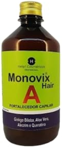 Monovix A Crescimento Capilar (1 Item) Shampoo - 500ml Original Help Cosméticos Autorizado pela Anvisa