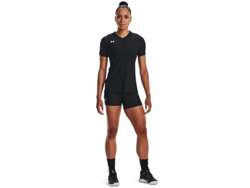 Under Armour Volleyball Powerhouse 2.0 Womens Short Sleeve Jersey XL Black-White