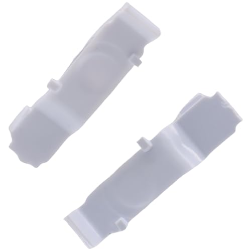 Image of Deal4GO L R Trigger Button Replacement for PSP 2000 PSP 3000 Left & Right Buttons - Transparent White