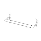 ランドリーハンガー バスマット掛け バスタオル掛け 強力吸盤 洗濯機前タイプ 約37.5~67cmまで伸縮 日本製