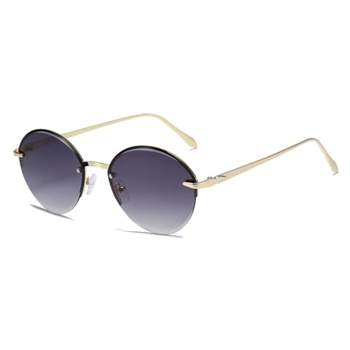 Lunettes de soleil ovales avec protection UV400 totale pour une conduite sécurisée