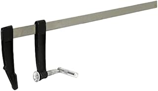 Rolson 14386 F-Clamp, 80 x 600 mm, Black,silver