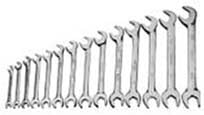 V8 Tools (V8 214) 14 Piece 3/8in. to 1-1/4in. Angle Head Wrench Set