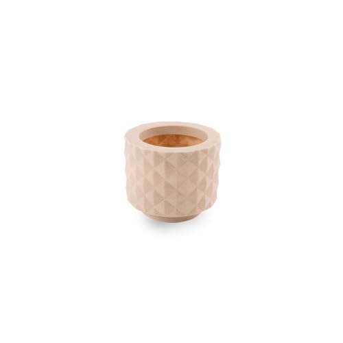 VASO POLIETILENO MODEL RECÔNCAVO (Branco Mármore)