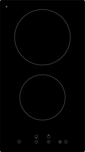Glaskeramik-Doppelkochplatte Calor EBK2 | Autark | 2 Zonen | Glaskeramikkochfeld | 9 Leistungsstufen | Timer | Kindersicherung | Sensor Touch | Rahmenlos – Bild 4