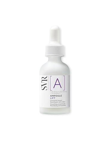 SVR [A] Ampoule Lift Retexturing Anti-Wrinkle Face Serum, Resurfacing Lifting Activator for Irregular, LIfeless Skin and Fine Lines, 30ml