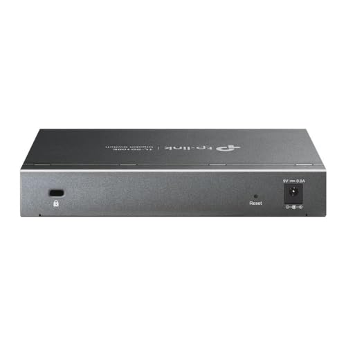 Image of TL-SG108E 8 Port Gigabit Switch, Easy Smart Managed, Plug and Play, Desktop /Wall-Mount, Metal with Shielded Ports, QoS, VLAN, IGMP, LAG Support