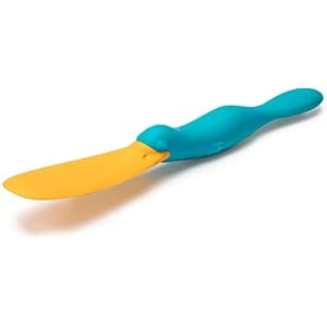 OTOTO Cuchillo Mantequilla Splatypus – Utensilios de Cocina Originales Sin BPA y 100% Aptos para Alimentos – Divertido Cuchillo Untar – Regalo Original para Untar Crepas y Llegar al Fondo del Tarro