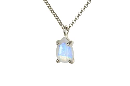 Collier naissance Juin pierre de lune en coffret cadeau