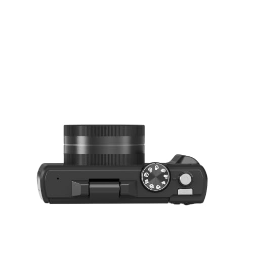 Image of 5K Digital Camera, 75MP Vlogging Camera for YouTube, Black