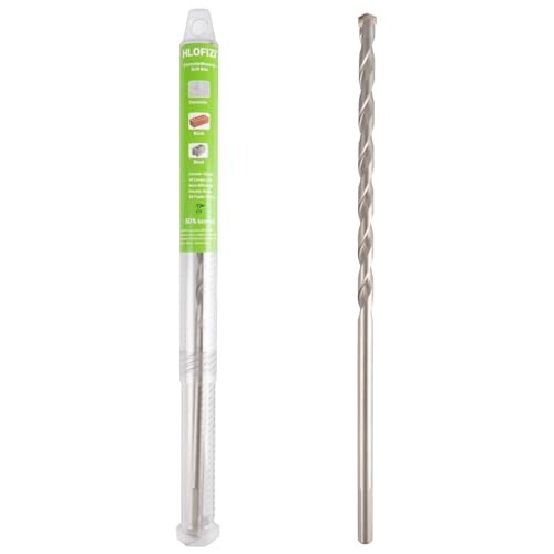 Foret à béton haute performance de 30,5 cm avec pointe carbure pour bloc de ciment