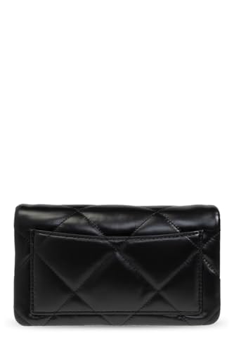 Tory Burch Women's Kira Diamond Leather Quilt Chain Wallet, Black2