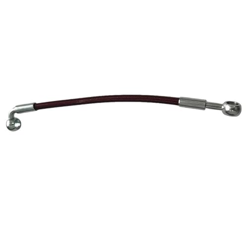 Flexible de frein et d'embrayage universel 70cm gaine acier pour système hydraulique moto