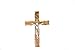 Holy Land Made Olive Wood Wall Cross from Bethlehem (5 Inches Crucifix)