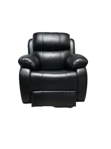INVATE-RS EMPIRIO Manual Black Recliner Chair