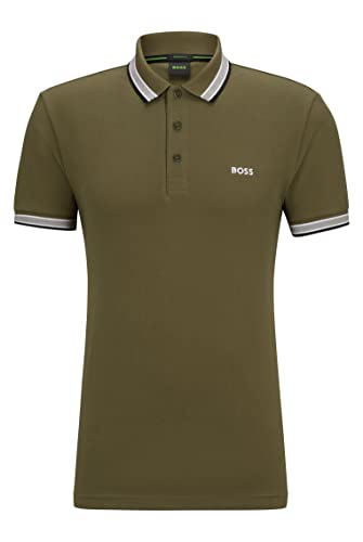 Image of BOSS Mens Paddy Short Sleeve Polo Shirt