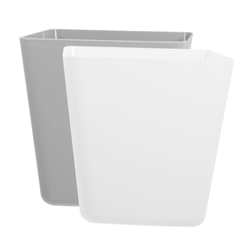 STOBOK 2 Pezzi Tazze Sospese in Plastica Pp Piccolo Portacaselle Riutilizzabile Per Carrello Da Salone Secchio Da Appendere Per Riporre Prodotti Di Bellezza