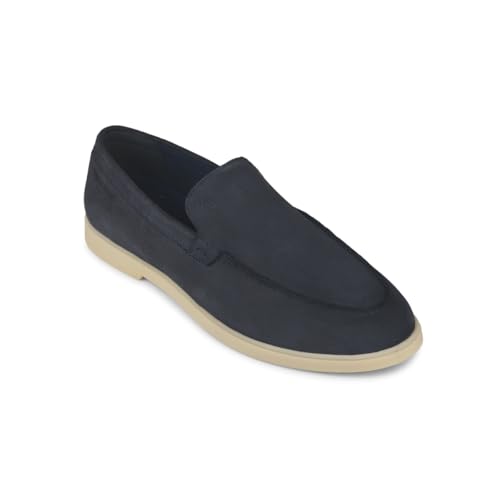 Image of Thomas Crick Men's Casual Summer Loafers - Premium Leather | Anti-Skid Sole | All-Day Comfort