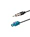 Vecys Cable Adaptador Fakra a DIN Adaptador Fakra Z Radio Coche TV...