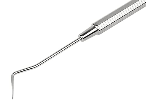 REMOS Sonde aus rostfreiem Edelstahl mit Federstahlspitze 15 cm schräg