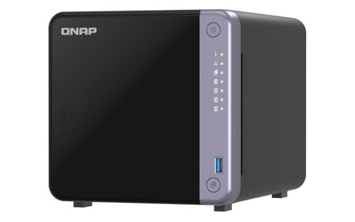 QNAP TS-432X-4G, Computer Network Attached Storage NAS, Tower, Alpine AL-524, 4GB, DDR4