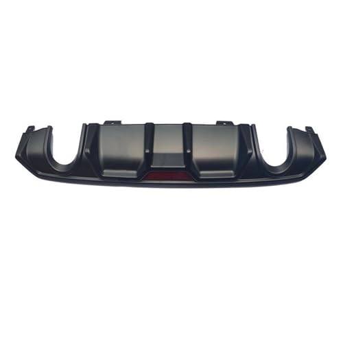 Difusor trasero para Civic 10 en negro mate con spoiler y kit de carrocería completo de tres tubos