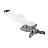 VekAuto Brake Master Cylinder with Reservoir No.KDY34340ZA for Mazda CX-5 2013-2021 Hydraulic Master Cylinder Silver Tone,White Aluminum Alloy,Plastic 1 Pcs