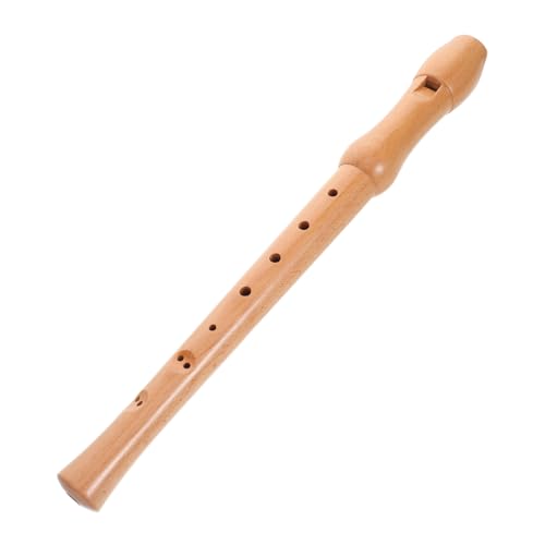 Milisten Tenor Recorder Wooden Flute for Beginners Music Instrument Clear Sound Early Education
