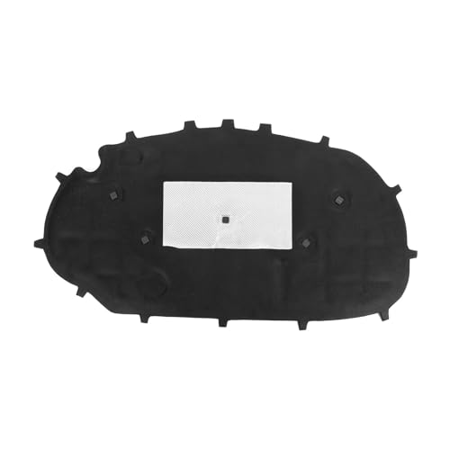Car Front Hood Sound Insulation Pad Cotton Sound Proofing Heat Insulation Pad Cover, Compatible For VW Golf 6, Compatible For VW Golf 6 Gti(Black)