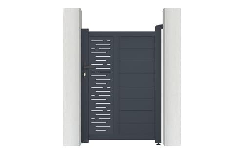 Casanoov Portillon 1m ARLBERG H.140cm aluminium gris