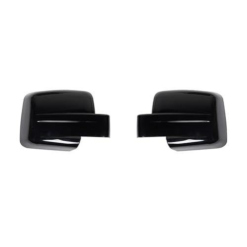Boîtier de rétroviseur pour Dodge Nitro finitions haut de gamme et coques ABS noir mat
