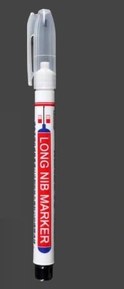 Art Ranger Long Head Deep Reach Marker – 1PCS Precision Pen for Woodworking, Stone, Metal, and Hard-to-Reach Marking