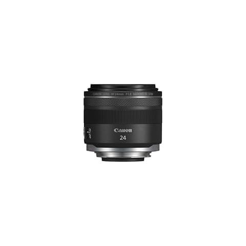 Canon RF24mm F1.8 Macro is STM Lens, Wide-Angle, Fixed Focal Length Prime Lens, Compatible with EOS R Series Mirrorless Cameras, Black Cover