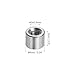uxcell 20Pcs M3 Round Connector Nuts, 304 Stainless Steel Coupling Nut 5mm/0.2