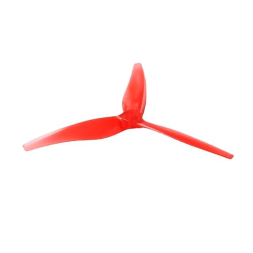 Spare parts 6 pares de hélices EMAX 5030 5x3x3 rojas compatibles con el dron RC FPV Hawk Apex de 5 pulgadas 2CW 2CCW