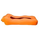 Bwuikim Flexible Luftmatratze für mehrere Zwecke, Rucksackreisen, Strand Drifting Pad, bequem gefüllt, für Erwachsene Freien und Innenbereich, gefülltes Bett