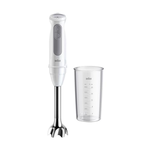 Braun MultiQuick 5 MQ 50001 M, Batidora de Mano con Tecnología PowerBell Plus, Minipimer 21...