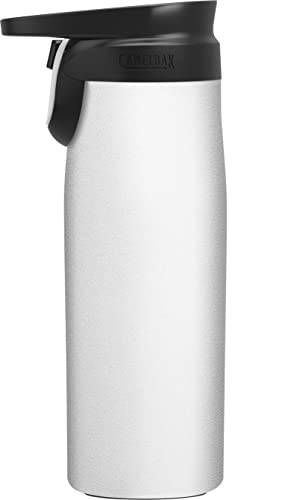 Gourde acier inoxydable CamelBak Forge Flow 20Oz isolation premium blanche