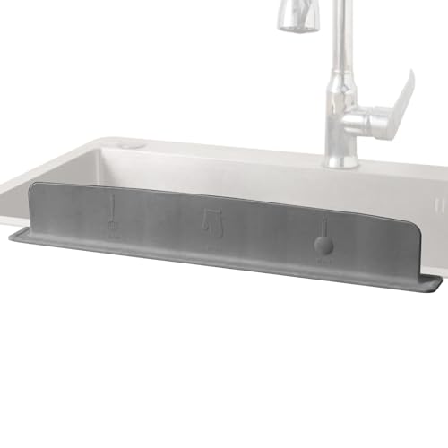 Generico Separador y pegado para fregadero de cocina, protectores para los bordes del fregadero, de piedra de diatomea, secado rápido y absorbente, cortados a medida | para la