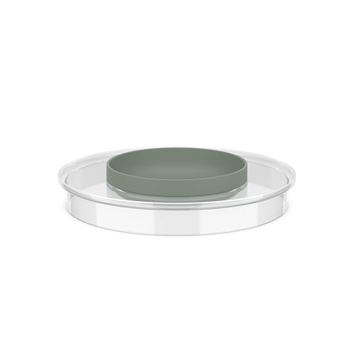 Mepal, Tapa antisalpicaduras Chef it, Se adapta a los bol de mezcla de 3000 ml, Bol adicional dentro de la tapa, Sin salpicaduras, mantiene la encimera limpia, 250 ml, Nordic sage