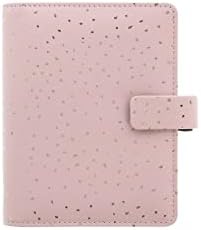 Filofax Pocket Confetti Rose Quartz Organiser